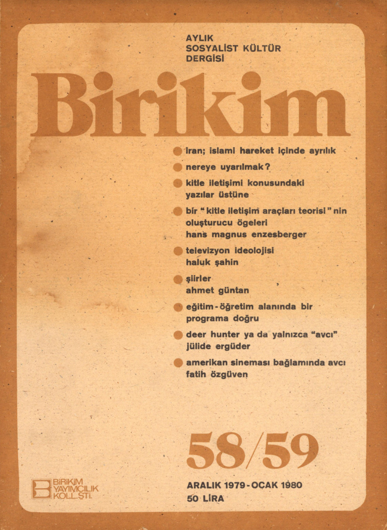 Birikim Sayı 058-059 1979 Aralık-1980 Ocak PDF İndir – Birikim Kolektifi