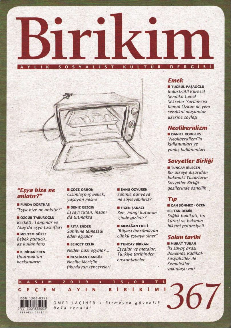 Birikim Sayı 367 Kasım 2019 PDF İndir – Birikim Kolektifi