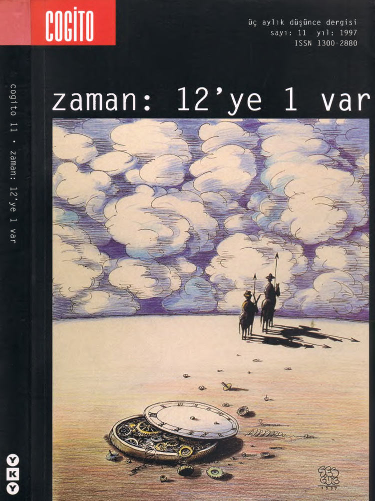 Cogito Sayı 011 Zaman 12’ye 1 Var PDF İndir – Kolektif