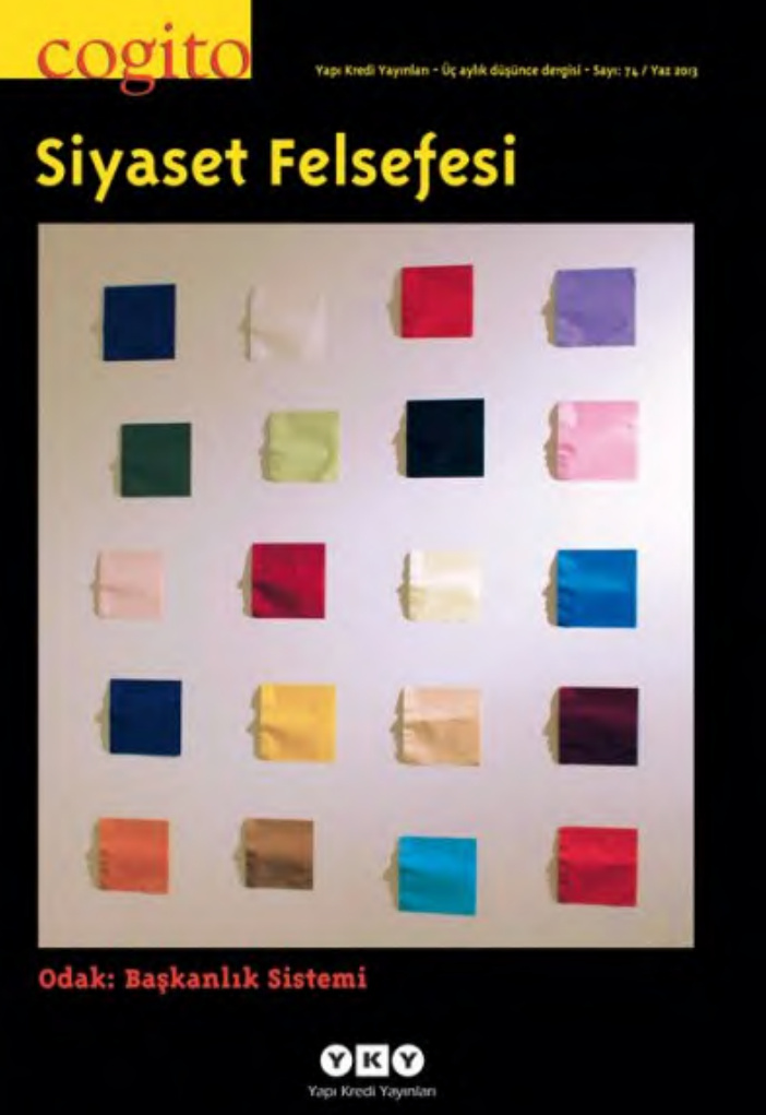 Cogito Sayı 074 Siyaset Felsefesi PDF İndir – Kolektif