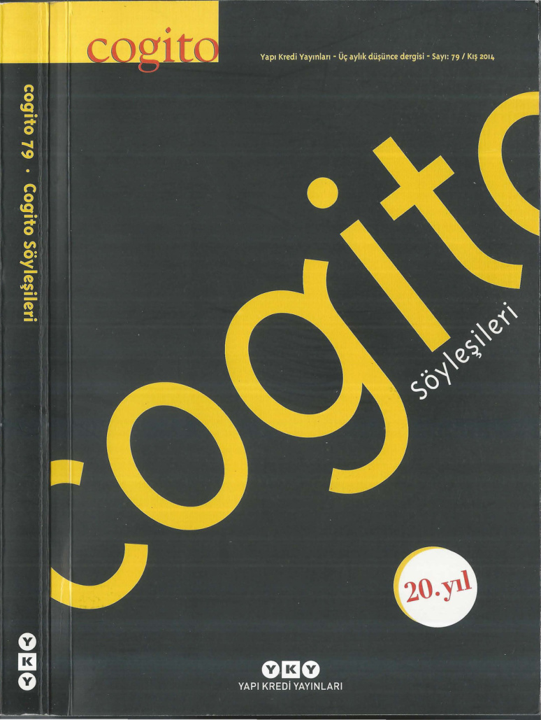 Cogito Sayı 079 Cogito Söyleşiler PDF İndir – Kolektif