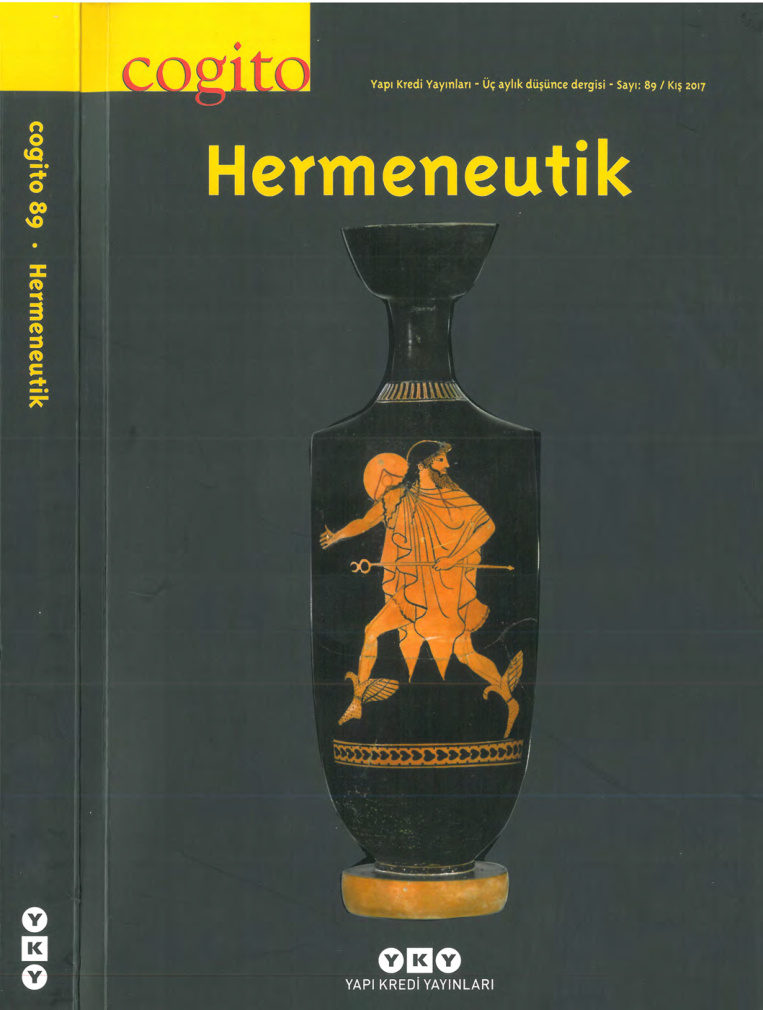 Cogito Sayı 089 Hermeneutik PDF İndir – Kolektif