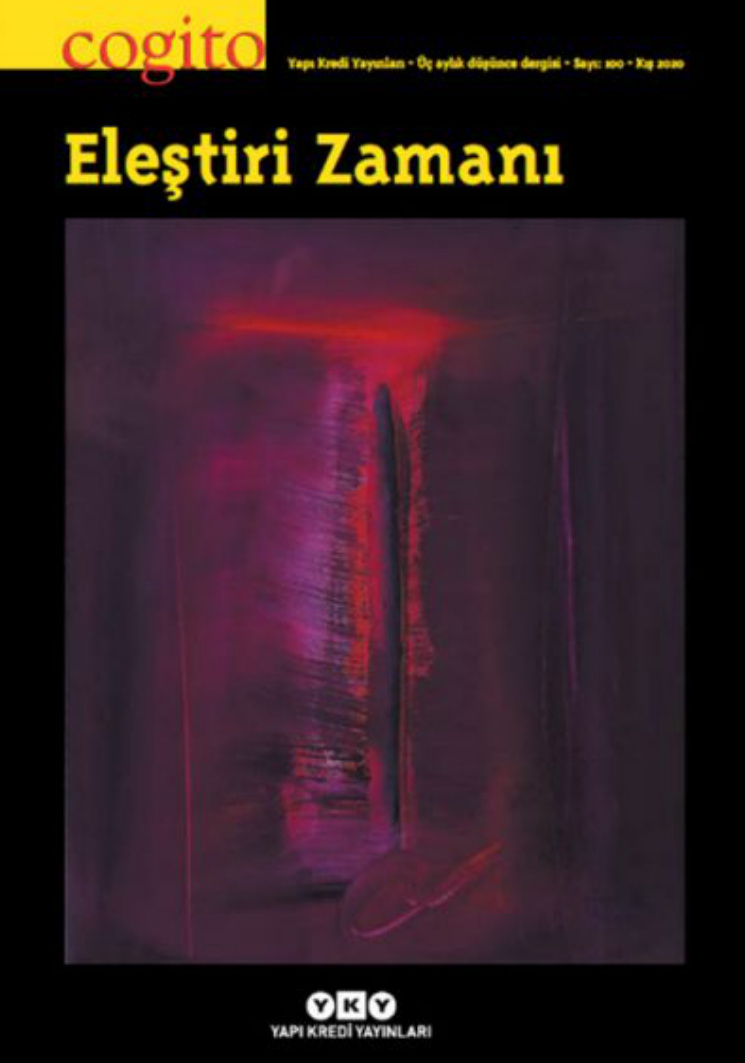 Cogito Sayı 100 Eleştiri Zamanı PDF İndir – Kolektif