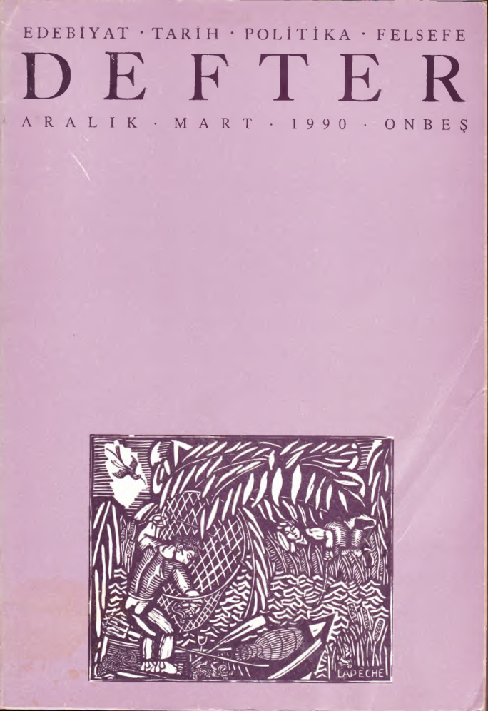Defter Sayı 15 Aralık 1991 (Tekrar) PDF İndir