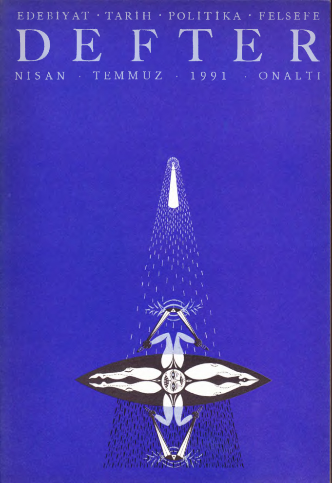 Defter Sayı 16 Nisan 1991 (Tekrar) PDF İndir