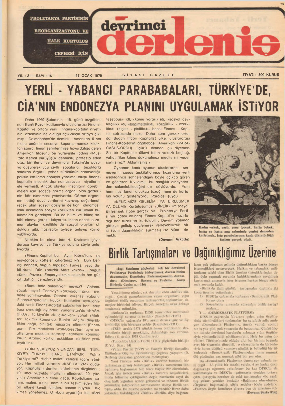 Devrimci Derleniş Sayı 16 PDF İndir – Kolektif