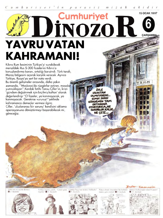 Dinozor Cumhuriyet Parasız Eki Sayı 06 PDF İndir – Kolektif