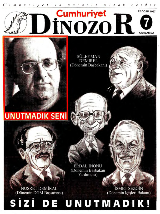 Dinozor Cumhuriyet Parasız Eki Sayı 07 PDF İndir – Kolektif