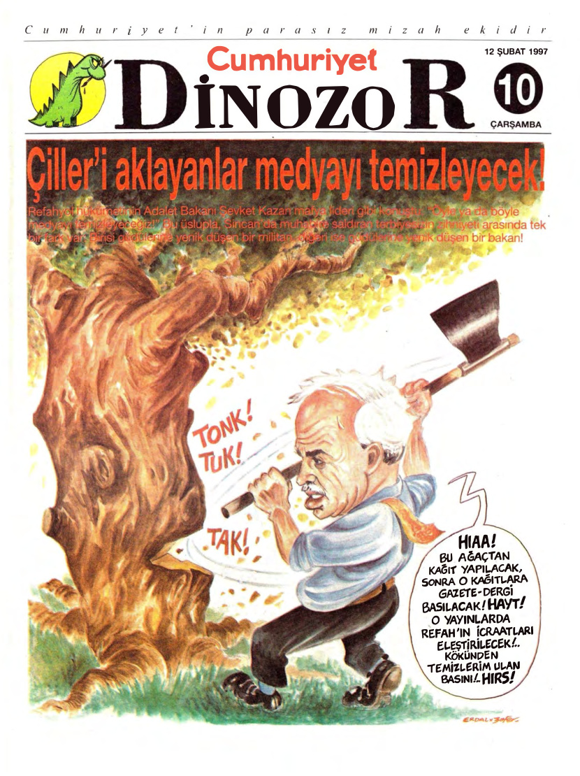 Dinozor Cumhuriyet Parasız Eki Sayı 10 PDF İndir – Kolektif