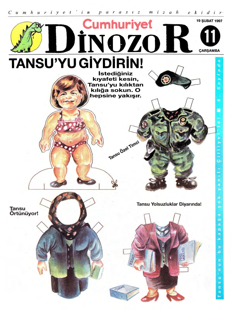 Dinozor Cumhuriyet Parasız Eki Sayı 11 PDF İndir – Kolektif