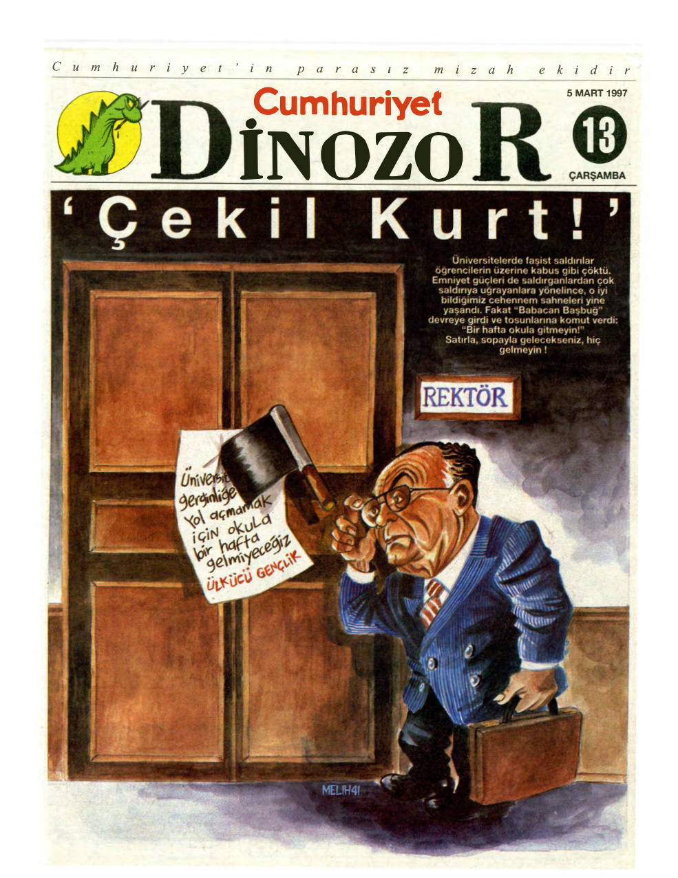 Dinozor Cumhuriyet Parasız Eki Sayı 13 PDF İndir – Kolektif