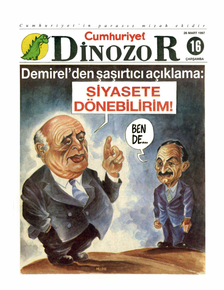 Dinozor Cumhuriyet Parasız Eki Sayı 16 Kitap Kapağı