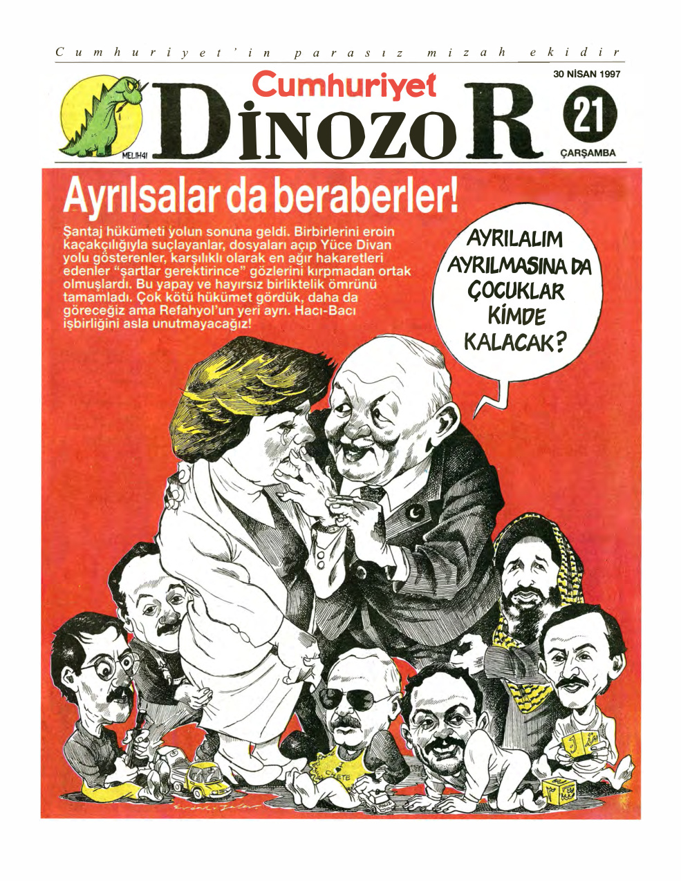 Dinozor Cumhuriyet Parasız Eki Sayı 21 PDF İndir – Kolektif
