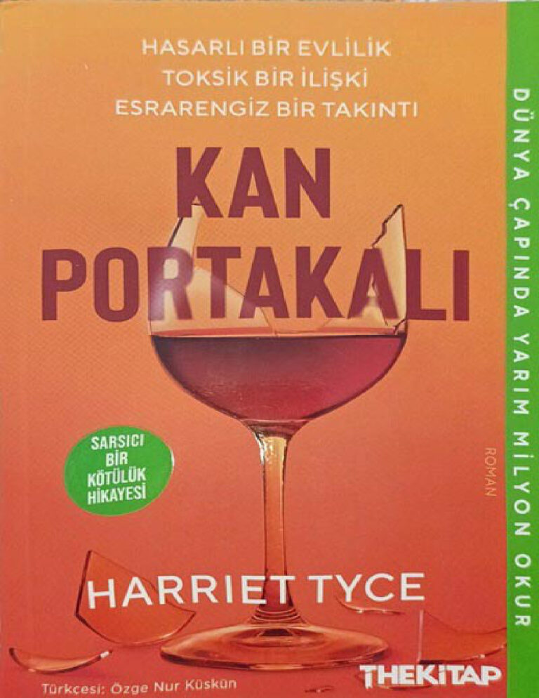 Kan Portakali Harriet Tyce Kitap Kapağı