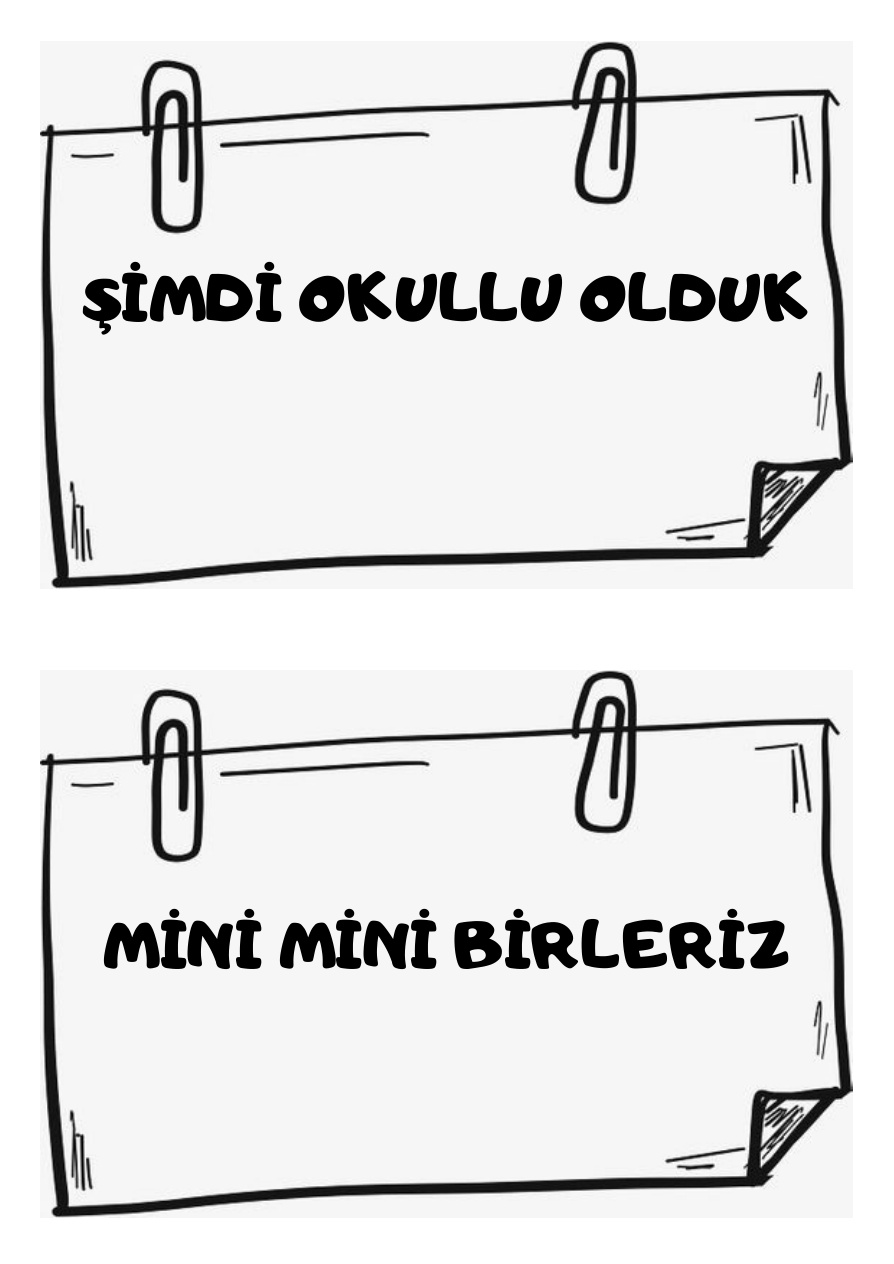 1. Sınıf El Kartı 2 PDF İndir – Komisyon