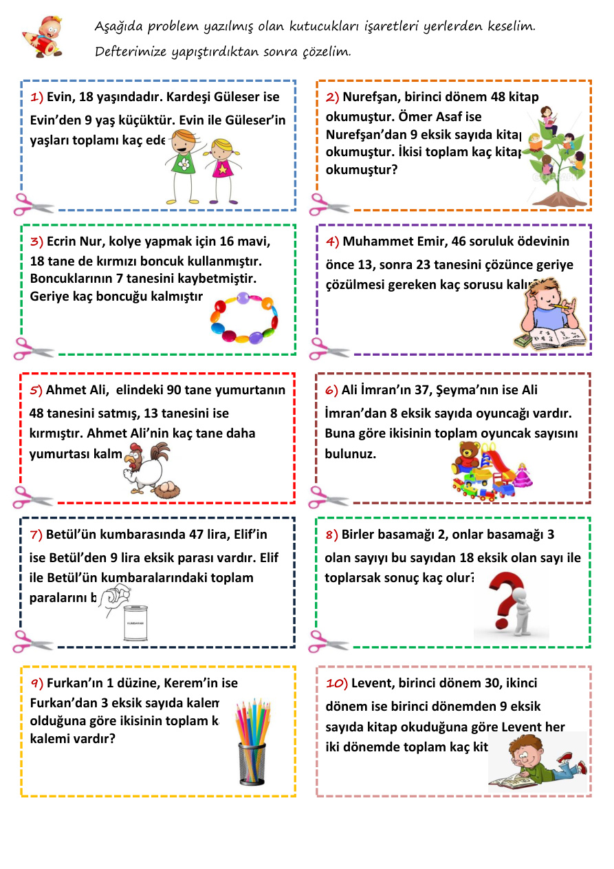 2. Sınıf Problemler 2 PDF İndir – Komisyon