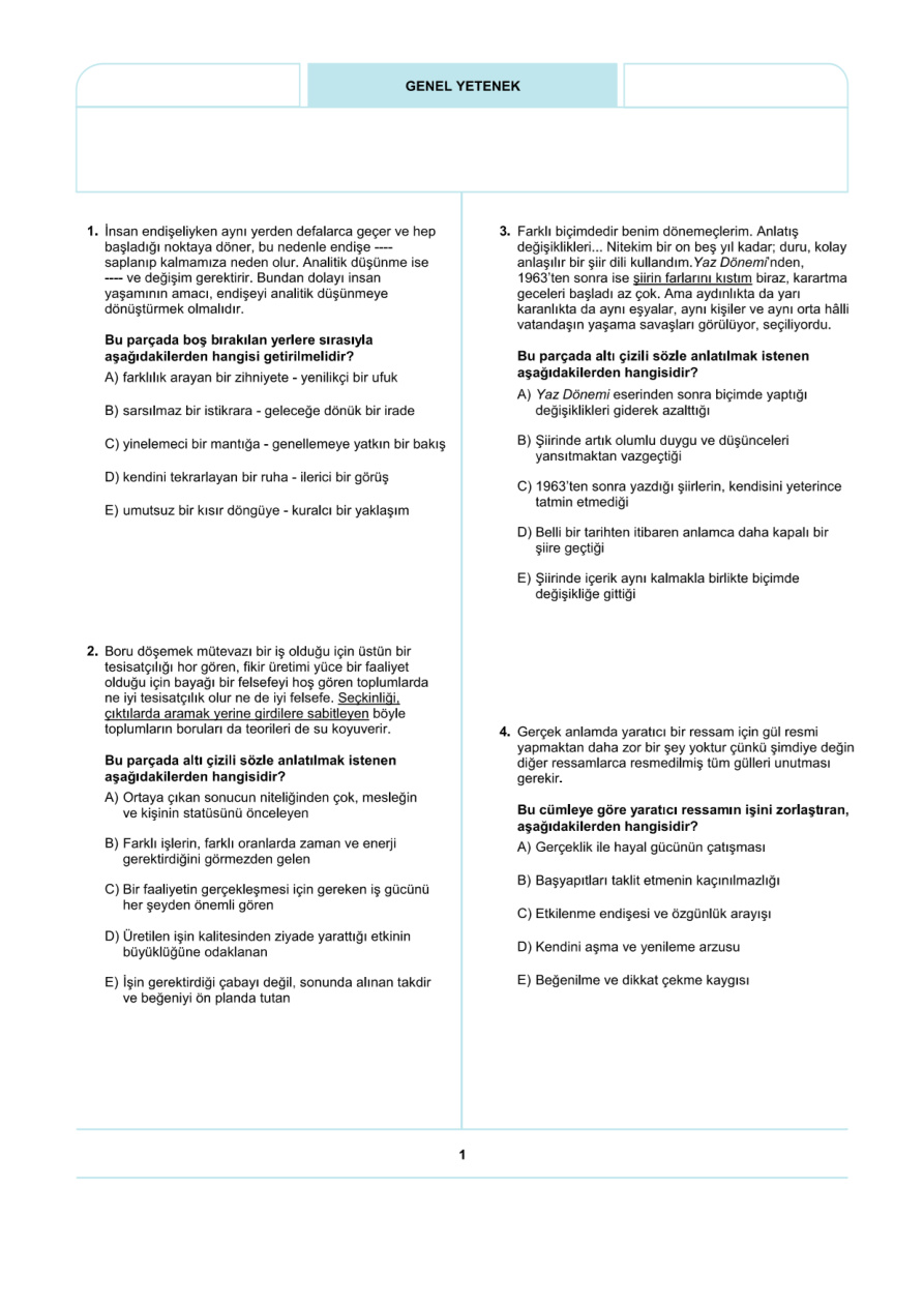 2019 KPSS PDF İndir