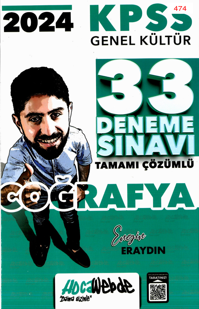2024 Engin Eraydın 33'lü Coğrafya Denemesi PDF İndir