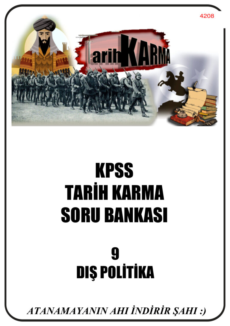 2024 Karma Tarih Soru Bankası Kitap Kapağı