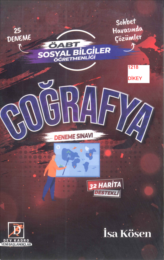 2024 ÖABT Coğrafya Sosyal Bilgiler 25’li Deneme PDF İndir – Komisyon