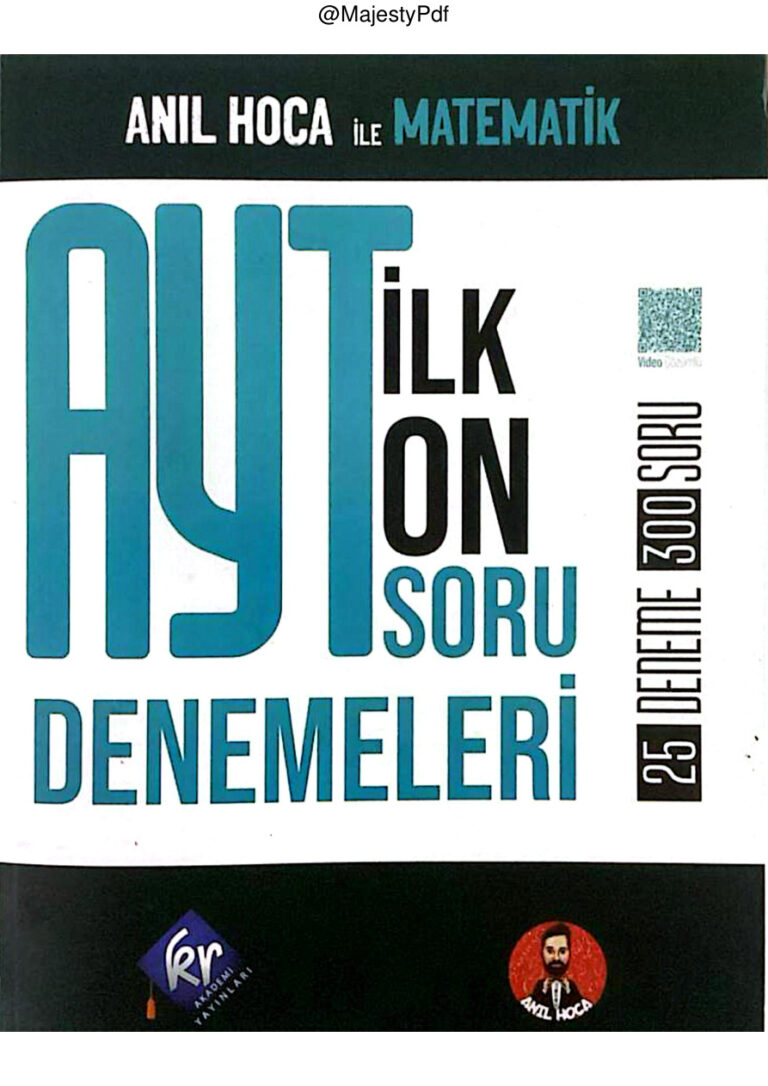 2025 ANIL HOCA AYT İLK 10 SORU DENEMELERİ @ykspdfocean Kitap Kapağı
