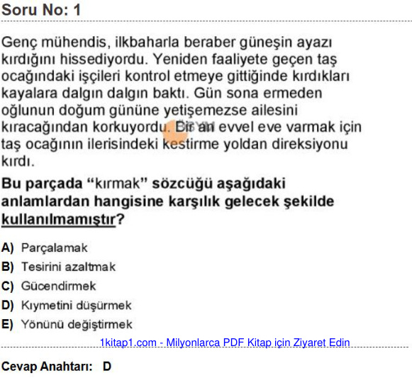 2026 EKPSS Lisans Soruları – Genel, Görme ve İşitme-2 PDF İndir – Komisyon