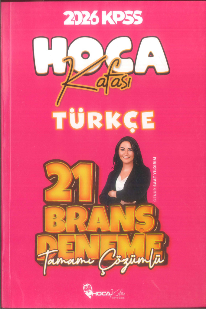 2026 Hoca Kafası KPSS Türkçe 21 Deneme PDF İndir – Öznur Saat