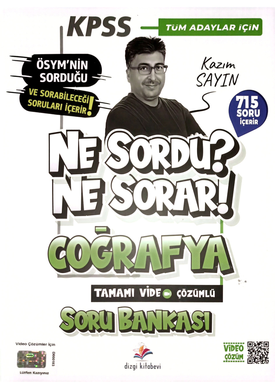 2026 Coğrafya Ne Sordu Ne Sorar Tamamı Video Çözümlü Soru Bankası PDF İndir