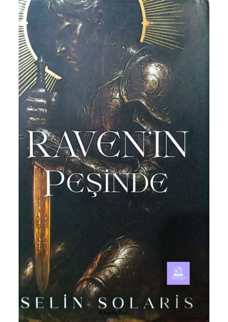 #2Ravenin Peşinde Selin Solaris Kaşeli Kitap Kapağı