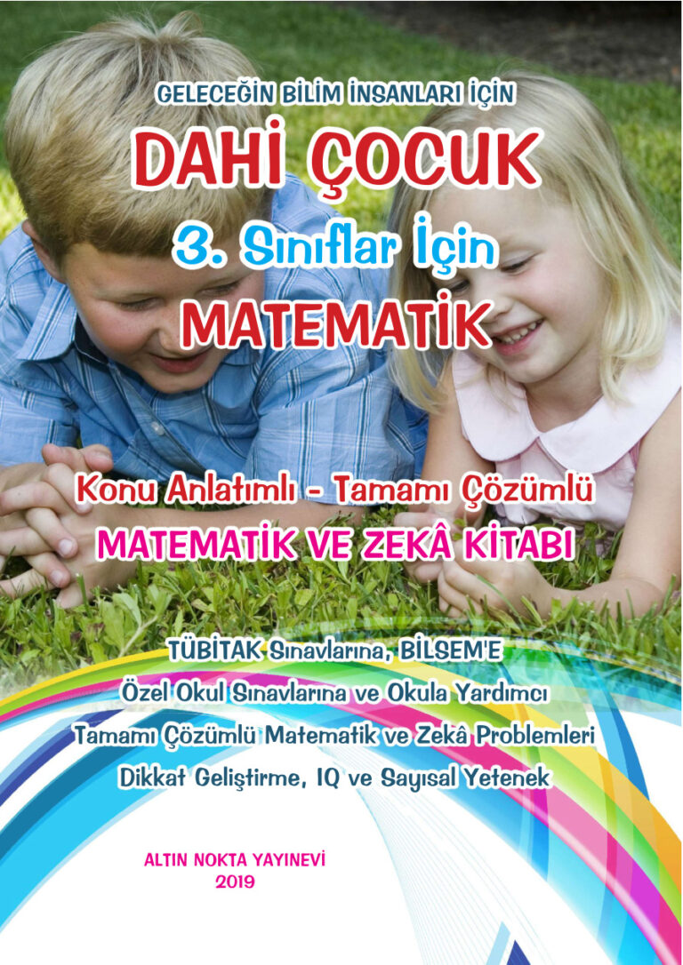 3. SINIF DAHİ ÇOCUK MATEMATİK altın nokta Kitap Kapağı