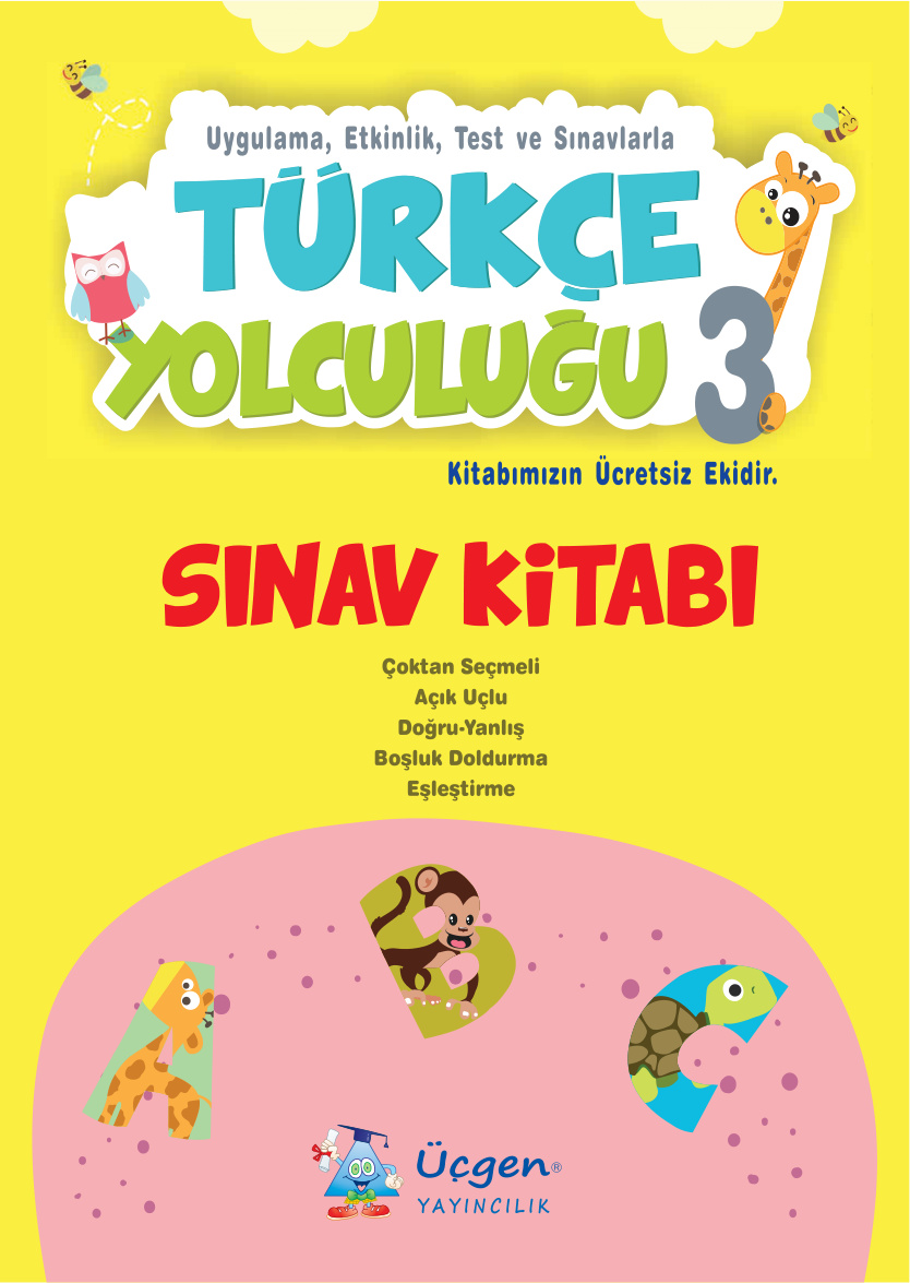 3. Sınıf – Türkçe Yolculuğu – Sınav Eki PDF İndir – Komisyon