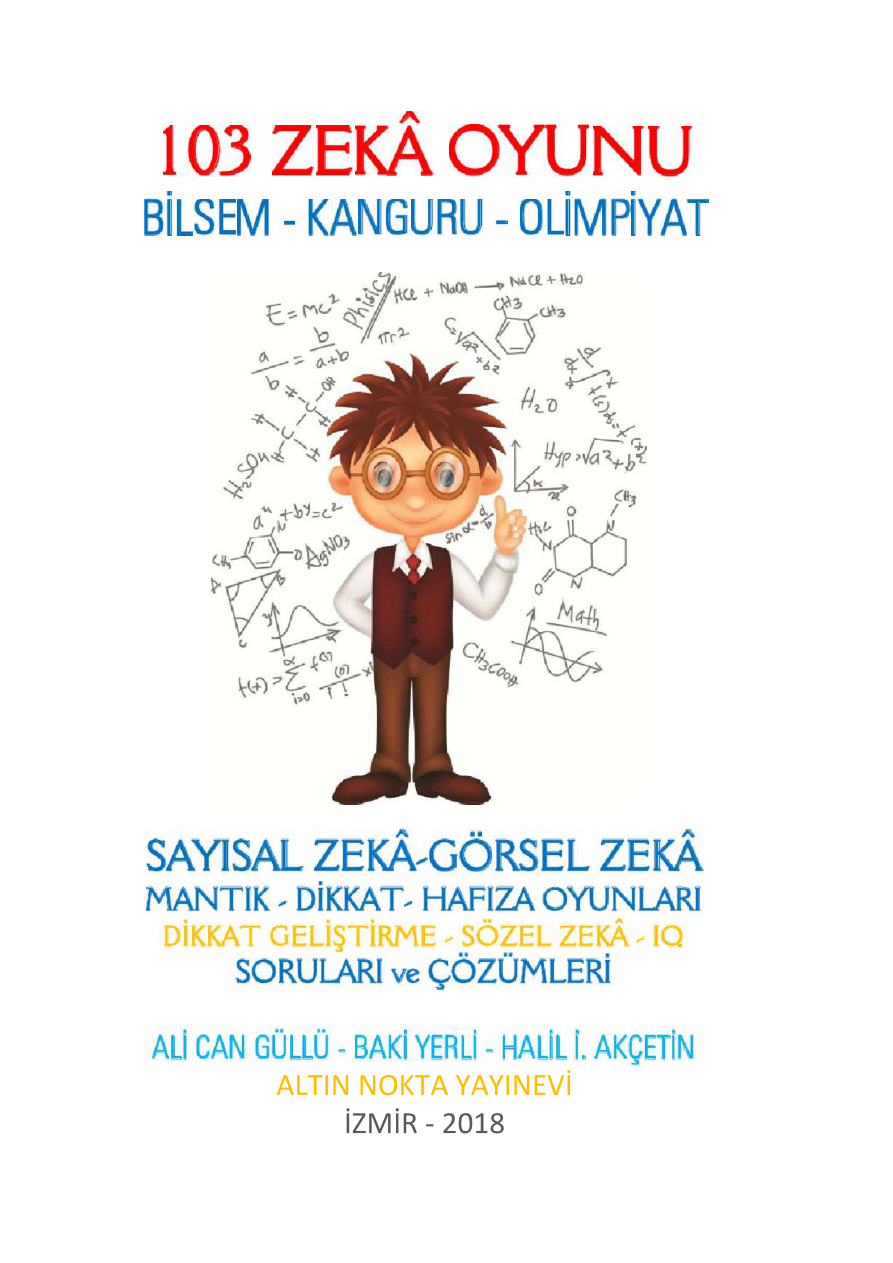 3. Sınıf Zeka Oyunları PDF İndir – Komisyon