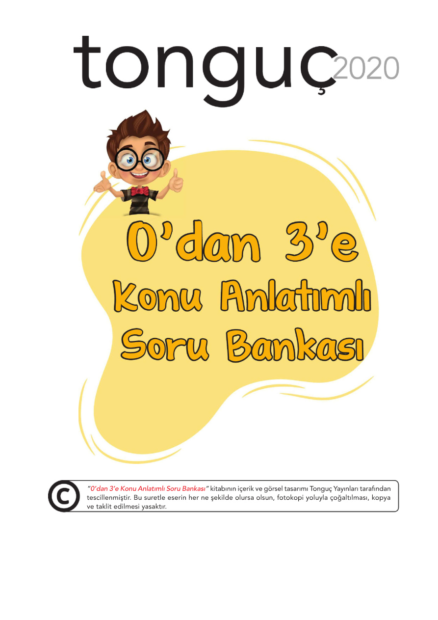 3. Soru Konu Tonguç PDF İndir