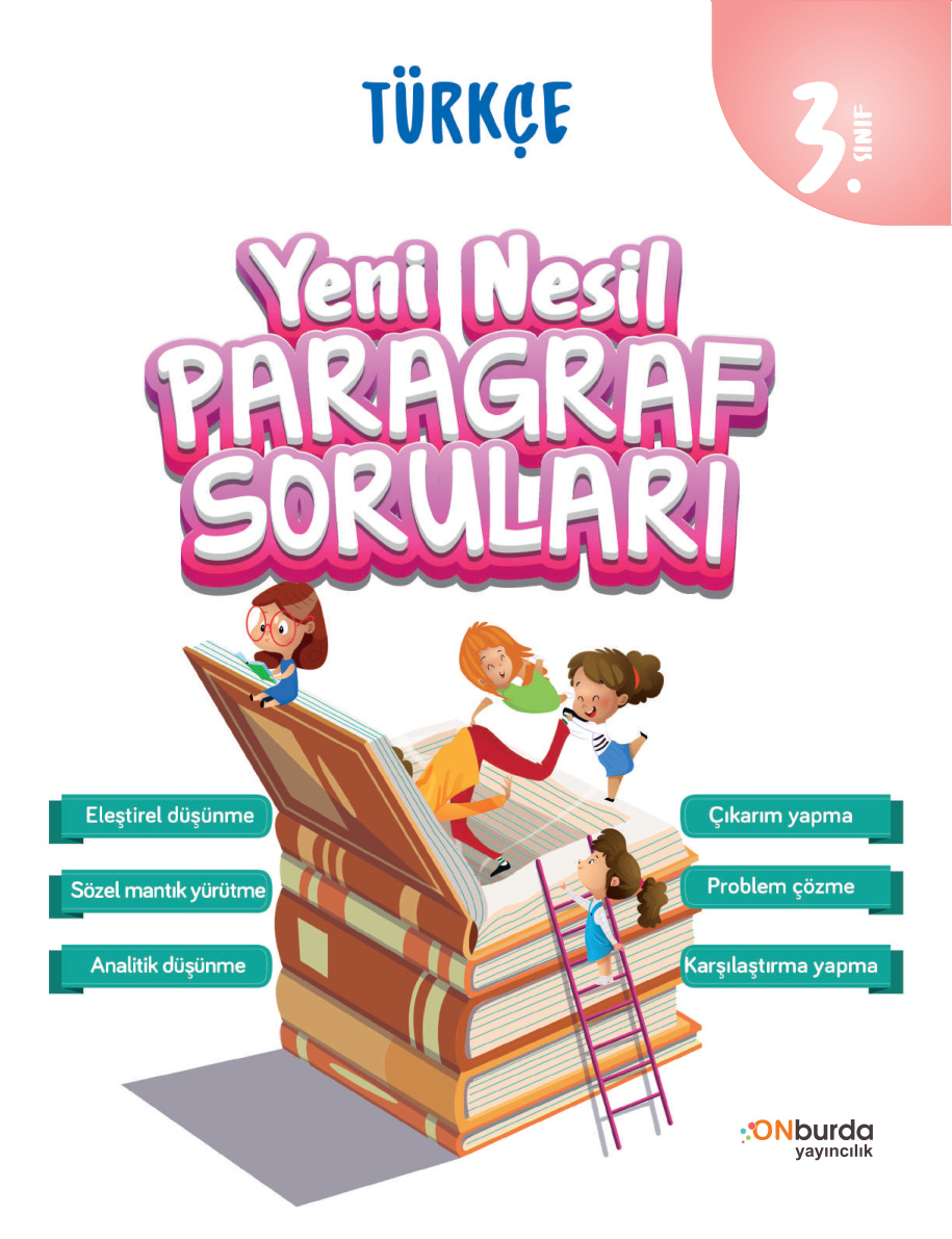 3. Sınıf Türkçe Paragraf Kitap İçi Örnek Sayfalar PDF İndir – Komisyon