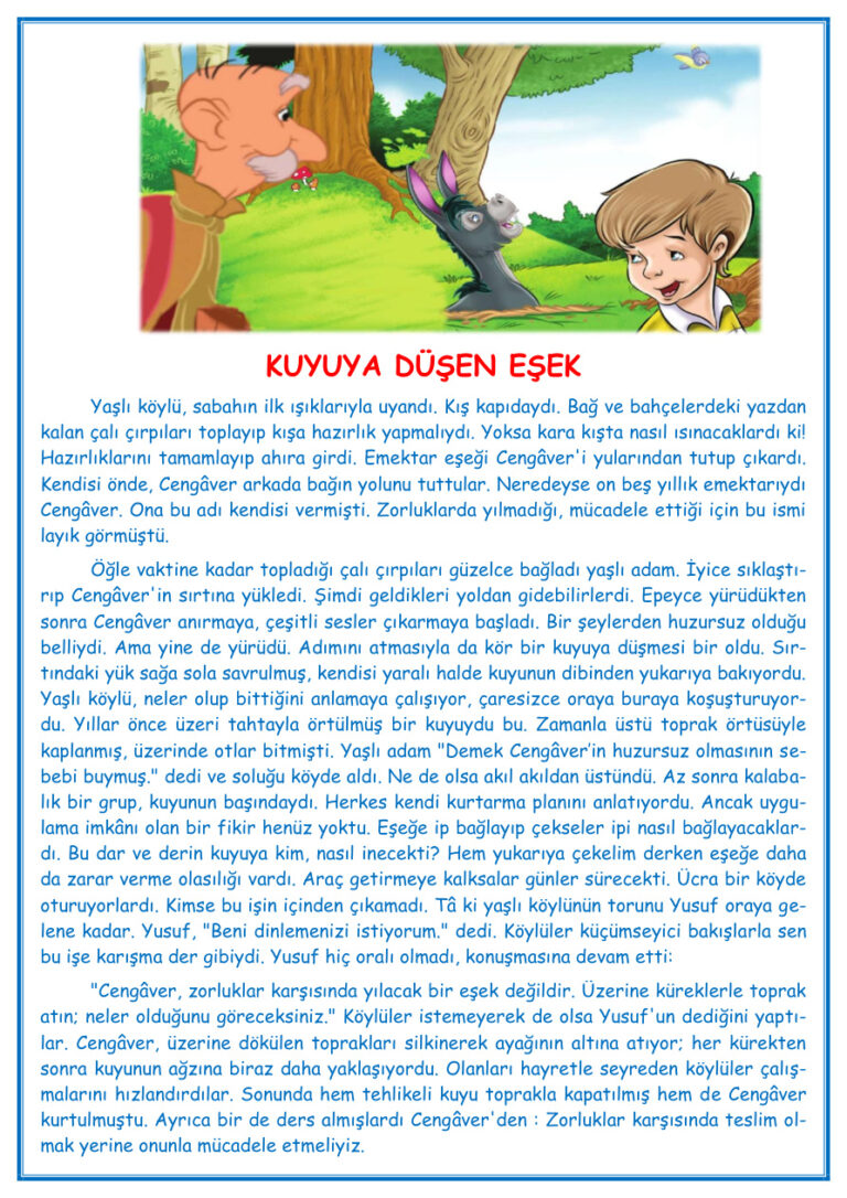 4.SINIF 3.HAFTA ÇALIŞMALARI Kitap Kapağı