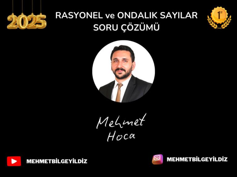 8. Ders Rasyonel ve Ondalık Sayılar Kitap Kapağı