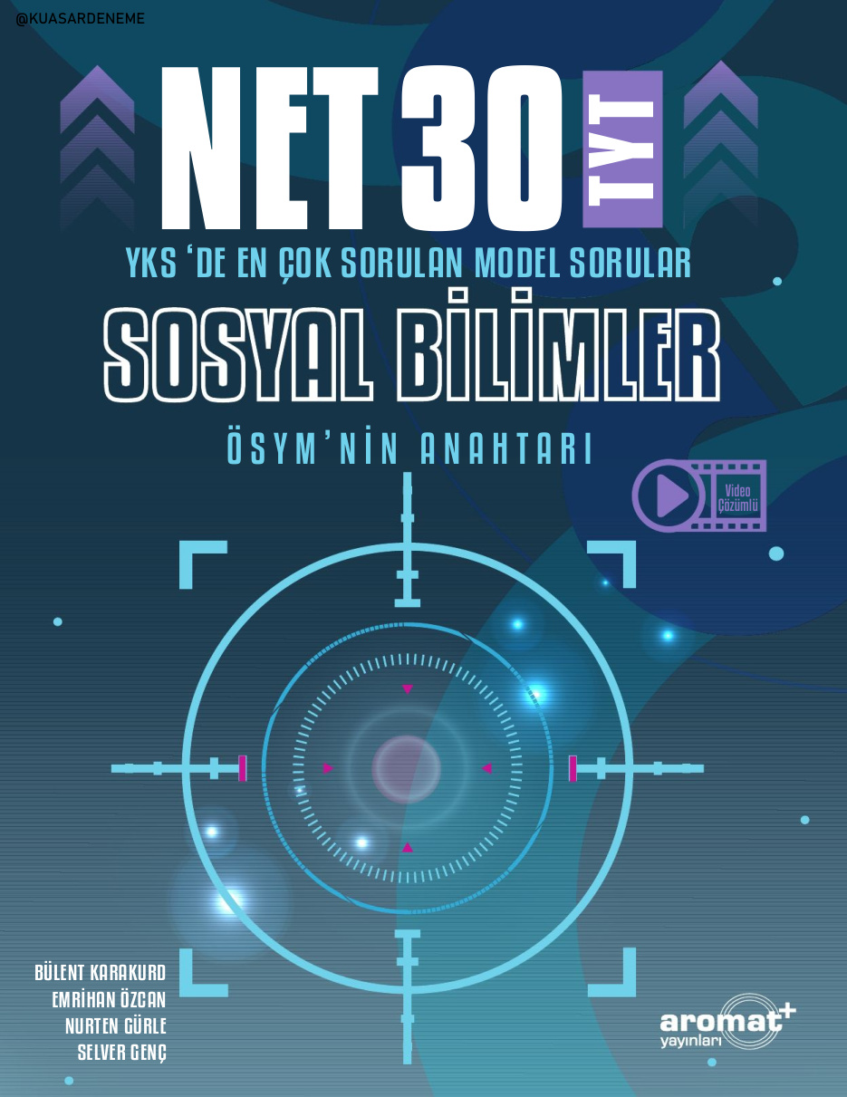 Aromat TYT Sosyal Bilimler 30 Net Model Sorular PDF İndir – Komisyon