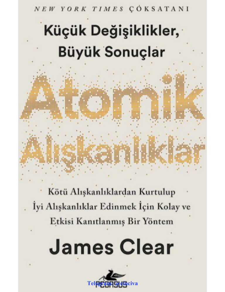 Atomik Alışkanlıklar James Clear Kitap Kapağı