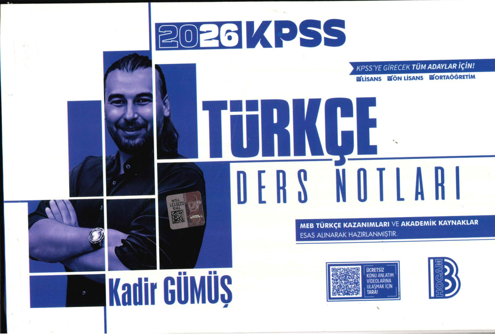 Benim Hocam Türkçe Ders Notları 2026 PDF İndir – Komisyon
