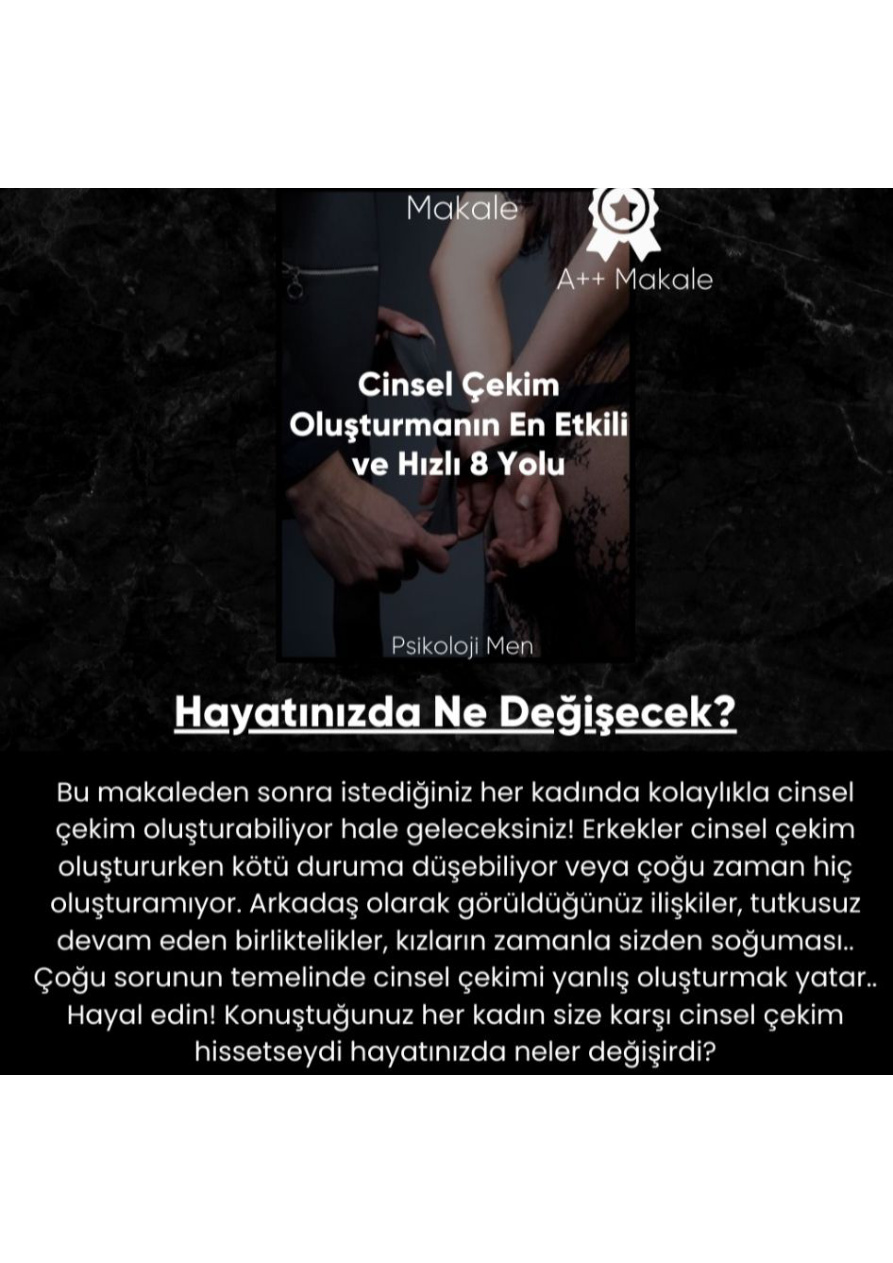Cinsel Çekim Oluşturmanın En Etkili ve Hızlı 8 Yolu PDF İndir
