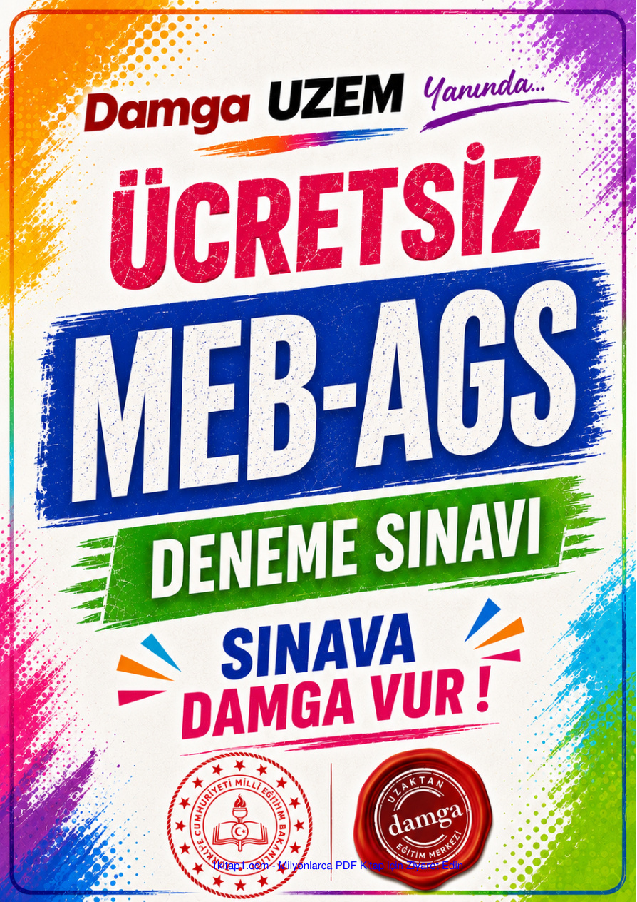 DAMGA UZEM - MEB-AGS DENEME SINAVI - 1 PDF İndir