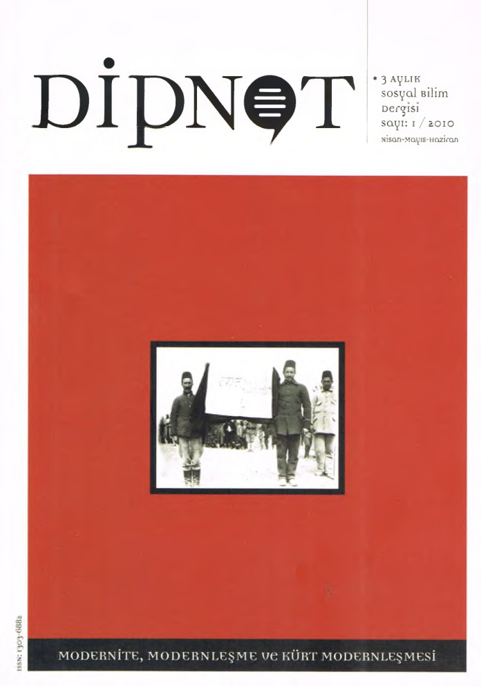 Dipnot Sayı 01: Modernite, Modernleşme ve Kürt Modernleşmesi PDF İndir