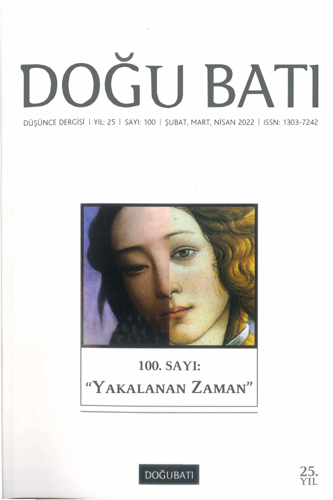Doğu Batı Sayı 100: Yakalanan Zaman PDF İndir