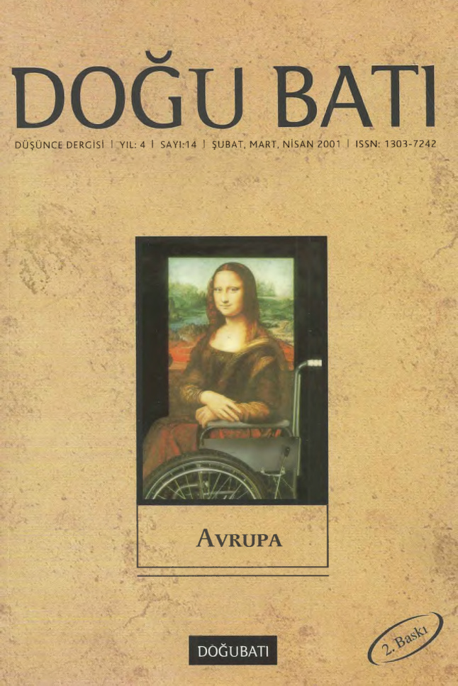 Doğu Batı Sayı 14: Avrupa PDF İndir