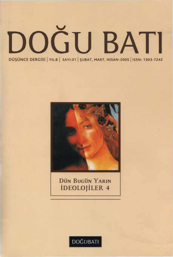 Doğu Batı Sayı 31: Dün Bugün Yarın İdeolojiler 4 (Duplicate) PDF İndir