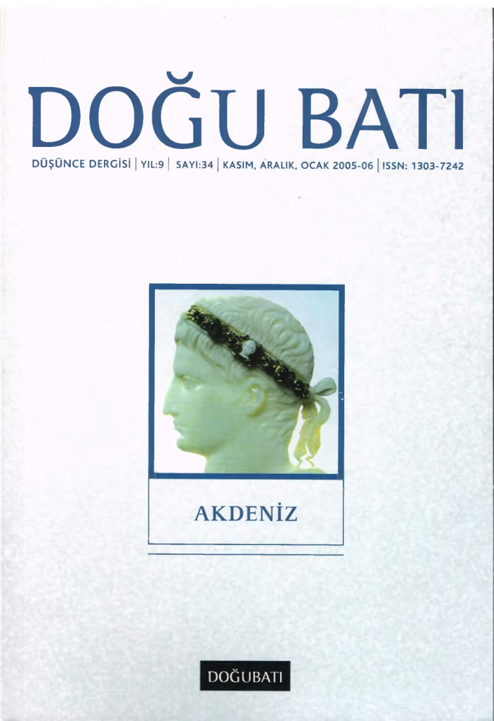 Doğu Batı Sayı 34: Akdeniz (Duplicate) PDF İndir