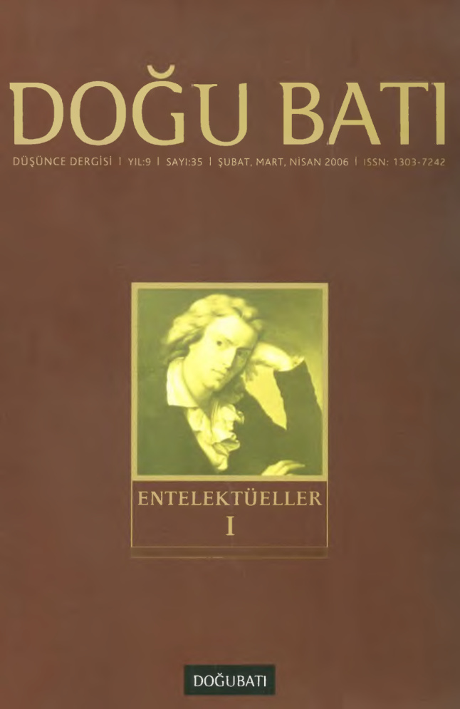 Doğu Batı Sayı 35: Entelektüeller I PDF İndir – Kolektif