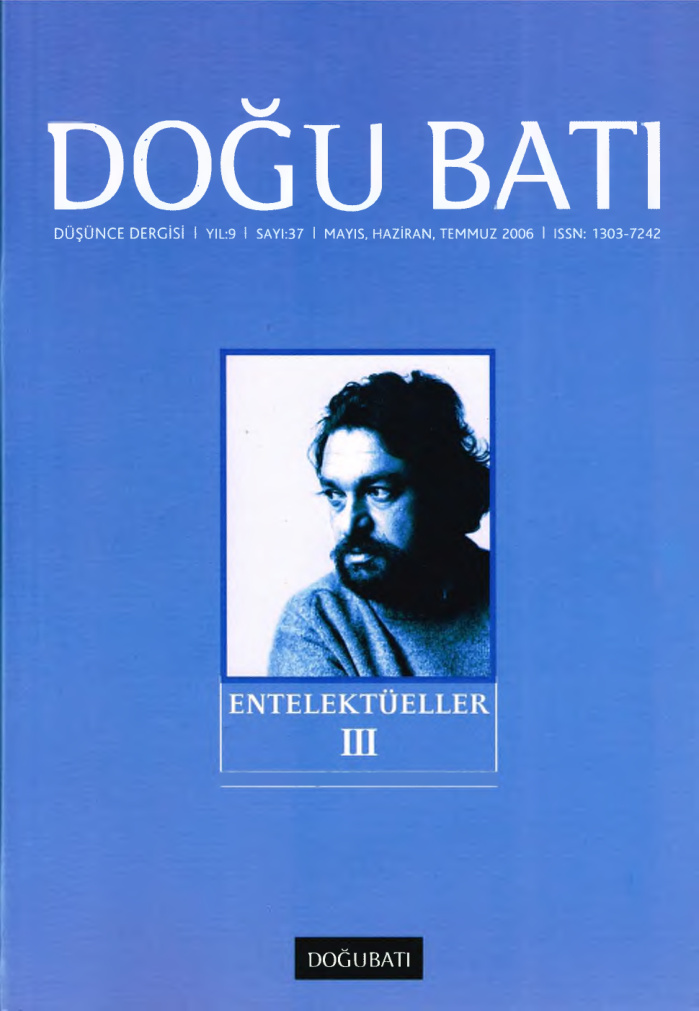 Doğu Batı Sayı 37: Entelektüeller III (Duplicate) PDF İndir