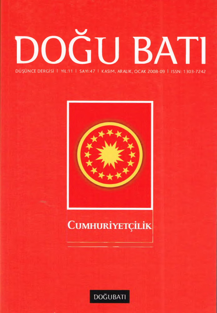 Doğu Batı Sayı 47: Cumhuriyetçilik (Duplicate) PDF İndir