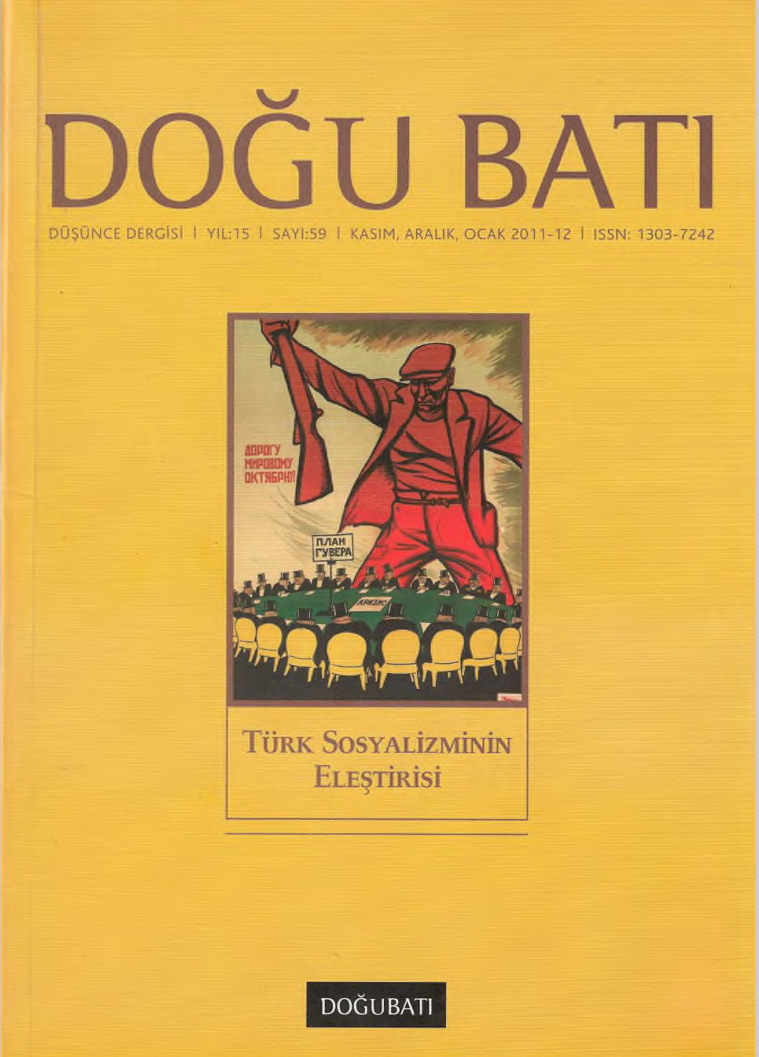 Doğu Batı Sayı 59: Türk Sosyalizminin Eleştirisi (Duplicate 2) PDF İndir – Kolektif